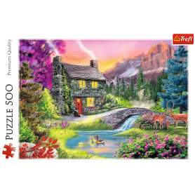 Puzzle Trefl 500 montanhas Idyll Puzzles Trefl - 1