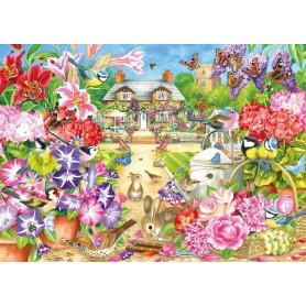 Puzzle Falcon O Jardim de Verão de 1000 Peças Falcon - 1