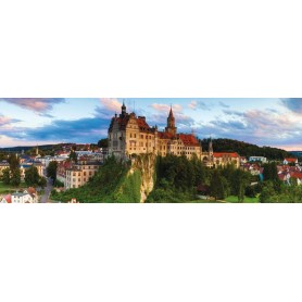 Castelo sigmaringen Puzzle Jumbo, Alemanha, 1000 peças panorâmicas Jumbo - 1