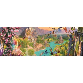 Puzzle Jumbo terra panorâmica de 1000 peças de 1000 Jumbo - 1