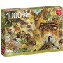 Puzzle Jumbo Jovens Animais Silvestres de 1000 Peças - Jumbo
