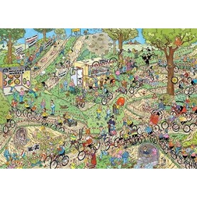 Puzzle Jumbo Campeonato de Ciclismo de 1000 Peças Jumbo - 1