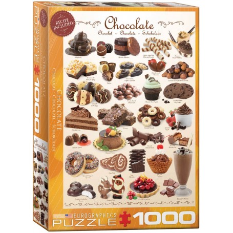 Puzzle Eurographics Chocolate 1000 Peças - Eurographics