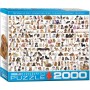 Puzzle Eurographics O Mundo dos Cães de 2000 Peças - Eurographics