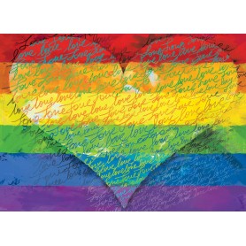 Puzzle Eurographics amor e orgulho! 1000 Peças Eurographics - 1