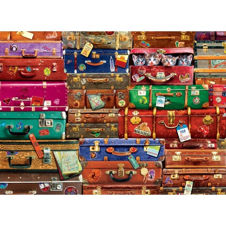 Puzzle Eurographics sacos de viagem de 1000 peças - Eurographics