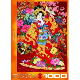 Puzzle Eurographics Agemaki por Bernice Morita 1000 Peças Eurographics - 1