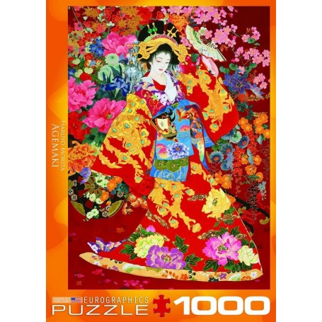 Puzzle Eurographics Agemaki por Bernice Morita 1000 Peças - Eurographics