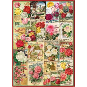 Puzzle Eurographics 1000 Peças Rose Seed Catalog Eurographics - 1
