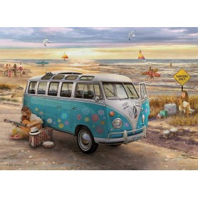 Puzzle Eurographics The Love and Hope VW Bus 1000 Pieces Eurographics - 1