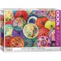 guarda-chuvas asiáticos de Puzzle Eurographics 1000 peças - Eurographics