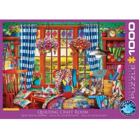 sala de arte de Puzzle Eurographics Patchwork 1000 Peças Eurographics - 1