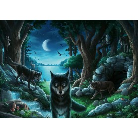 Puzzle Ravensburger O Pacote de Lobos de 759 Peças Ravensburger - 1