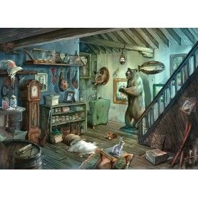 Puzzle Ravensburger Na Câmara dos Horrores de 759 Peças Ravensburger - 1