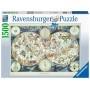 Puzzle Ravensburger Mapa Mundial da Besta de 1500 Peças - Ravensburger