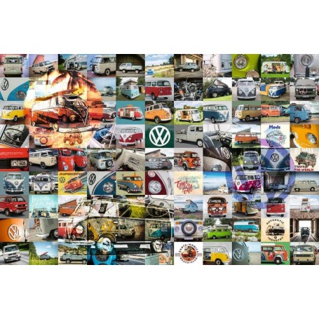 Puzzle Ravensburger 99 3000-Piece VW Momentos - Ravensburger