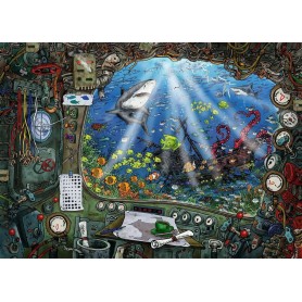 Puzzle fuga de Ravensburger submarino de 759 peças Ravensburger - 1