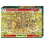 Puzzle Heye habitat de macaco de 1000 peças - Heye