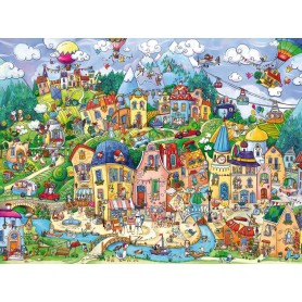 Puzzle Heye 1500 peças pessoas felizes Heye - 1