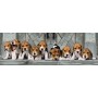 Puzzle Clementoni Panoramico Beagles 1000 Peças - Clementoni