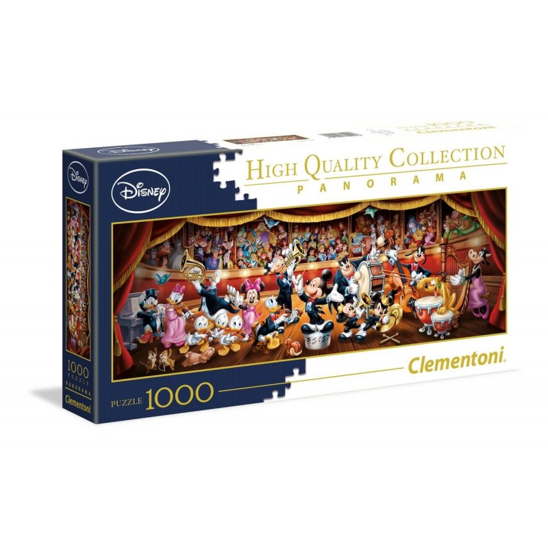 Comprar Puzzle 1000 Disney Orquesta Panorámico - Clementoni