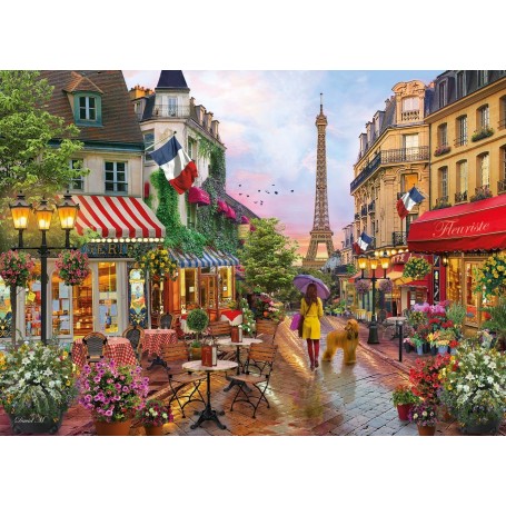 Puzzle Clementoni Flores em Paris 1000 Peças - Clementoni