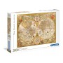 Puzzle Clementoni mapa do mundo antigo de 2000 peças - Clementoni
