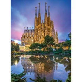 Puzzle Clementoni Sagrada Família, Barcelona 500 Peças Clementoni - 1