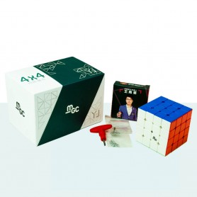 Kit Cubo Mágico Quebra Cabeça Profissional MoYu 2x2 3x3 4x4 - Cubo