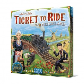 Aventureiros de trem! Países Baixos - Asmodée