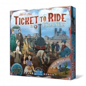 Aventureiros de trem! França + O Velho Oeste - Asmodée