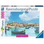 Puzzle Ravensburger Mediterrâneo Malta 1000 Peças - Ravensburger