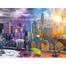 Puzzle Ravensburger 1500 peças de Nova York Ravensburger - 1