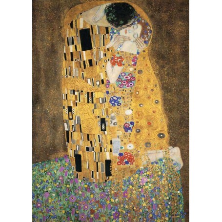 Puzzle Ravensburger Gustav Klimt, O Beijo de 1500 Peças - Ravensburger