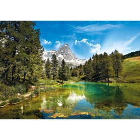 Puzzle Clementoni O Lago Azul de 1500 Peças Clementoni - 1