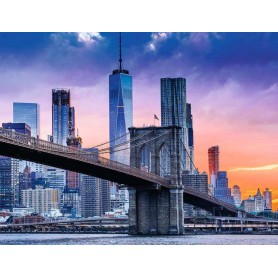 Puzzle Ravensburger Brooklyn a Manhattan 2000 Pieces Ravensburger - 1