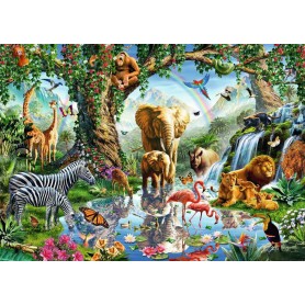 Puzzle Ravensburger aventuras de selva de 1000 peças Ravensburger - 1
