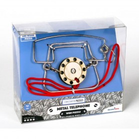 telefone Quebra Cabeça De Metal Eureka! 3D Puzzle - 1