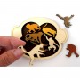 Pacote 4 Arranjos de Animais - Eureka! 3D Puzzle