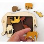 Pacote 4 Arranjos de Animais - Eureka! 3D Puzzle