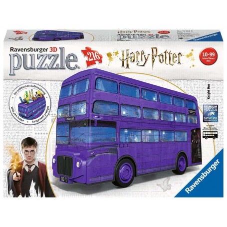 Puzzle 3D Ravensburger Autobs Noct-module Harry Potter 216 Peças - Ravensburger