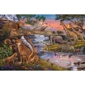 Puzzle Ravensburger O Reino Animal de 3000 Peças Ravensburger - 1