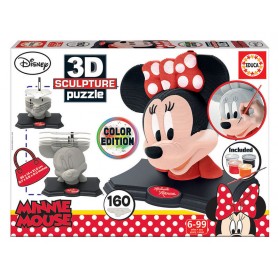 Puzzle escultura 3D Cor Minnie 160-Piece Puzzles Educa - 2