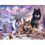 Puzzle Ravensburger lobos de neve de 2000 peças - Ravensburger