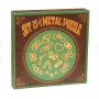 Metal Puzzle Green Set 15 em 1 - Logica Giochi