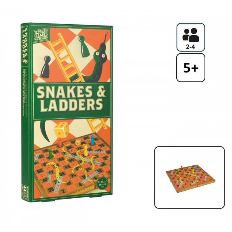 Snakes & Ladders - Jogos clássicos de tabuleiro 