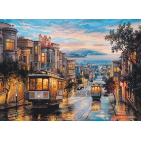 Puzzle Eurographics São Francisco Bonde Paraíso 1000 Peças Eurographics - 1