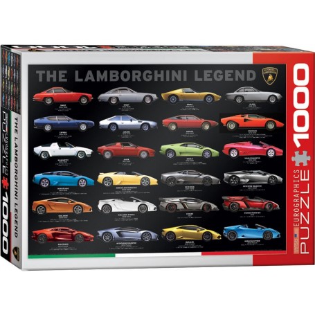 Puzzle Eurographics Lamborghini Legend of 1000 Pieces - Eurographics