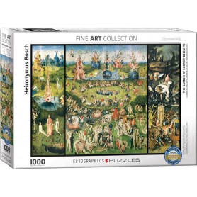 Puzzle Eurographics O Jardim das Delícias de 1000 Peças Eurographics - 1