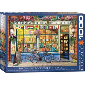 Puzzle Eurographics maior livraria de 1000 peças do mundo Eurographics - 1